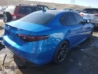 2017 Alfa Romeo Giulia Ti with VIN ZARFAEEN1H7559624, listed as a Copart auction lot 46426893 with 62,109 mi miles. Bid and sale history available at carsss.com. Image 3.