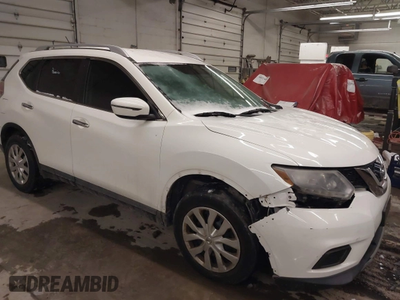 2016 Nissan Rogue SL with VIN 5N1AT2MT3GC817351, listed as a IAAI auction lot 41381048 with 172,665 mi miles and . Bid and sale history available at carsss.com. Image 1.