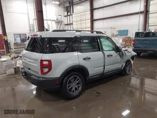 2021 Ford Bronco Sport Big Bend with VIN 3FMCR9B64MRB29210, listed as a IAAI auction lot 41431050 with 106,962 mi miles. Bid and sale history available at carsss.com. Image 4.
