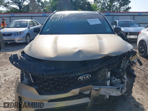2021 Kia Sorento S with VIN 5XYRL4LC2MG002618, listed as a IAAI auction lot 42254137 with 88,412 mi miles and . Bid and sale history available at DreamBid. Image 12.