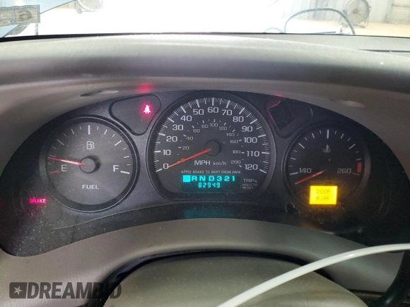 2000 Chevrolet Impala z VIN 2G1WF55E3Y9324502, wystawiony jako Copart lot #53341415 z przebiegiem 82 949 mil mil oraz Szkoda całkowita • Salvage title. Historia ofert i sprzedaży dostępna na DreamBid. Obrazek 9.
