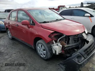 2009 Nissan Versa 1.6 with VIN 3N1CC11EX9L443862, listed as a Copart auction lot 47964725 with Not provided miles and Salvage title. Bid and sale history available at DreamBid. Image 4.