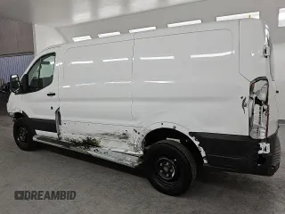 2023 Ford Transit Cargo with VIN 1FTBR1Y86PKB40356, listed as a Copart auction lot 45669345 with 12,890 mi miles and Salvage Title. Bid and sale history available at DreamBid. Image 2.