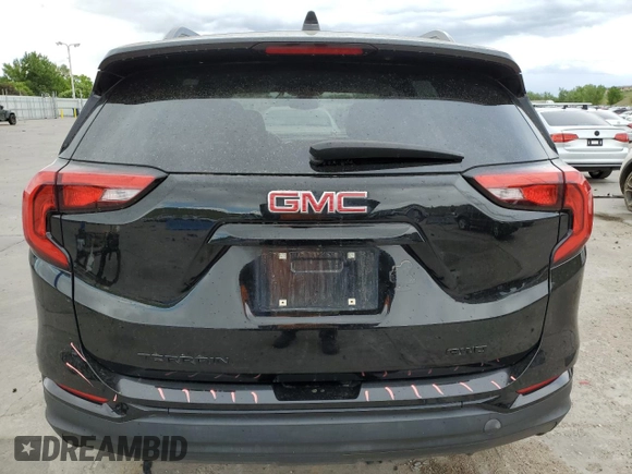 2021 GMC Terrain SLE with VIN 3GKALTEV6ML383540, listed as a Copart auction lot 57163085 with 47,280 mi miles and Salvage title. Bid and sale history available at DreamBid. Image 6.