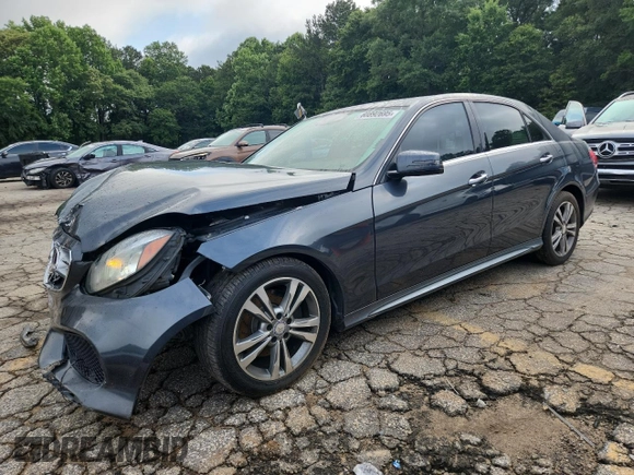 2014 Mercedes-Benz E 350 Sport with VIN WDDHF5KBXEA872156, listed as a Copart auction lot 60892695 with 166,555 mi miles and Salvage title. Bid and sale history available at DreamBid. Image 1.