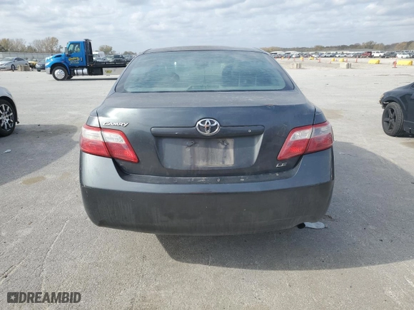 2008 Toyota Camry LE with VIN 4T1BE46K18U770461, listed as a Copart auction lot 78405334 with 0 mi miles and Salvage Title. Bid and sale history available at carsss.com. Image 6.