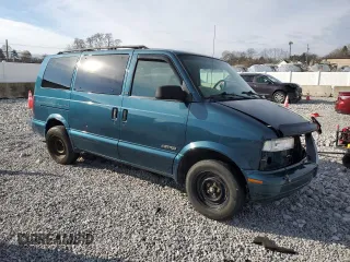 2002 Chevrolet Astro with VIN 1GNDM19XX2B155603, listed as a Copart auction lot 81746954 with Not Provided miles and Salvage Title. Bid and sale history available at carsss.com. Image 4.