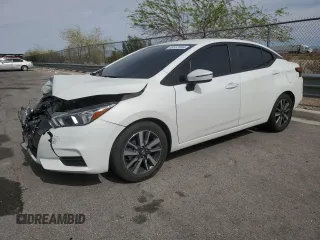 2021 Nissan Versa SV with VIN 3N1CN8EV8ML882340, listed as a Copart auction lot 53657855 with 68,811 mi miles and Salvage title. Bid and sale history available at DreamBid. Image 1.