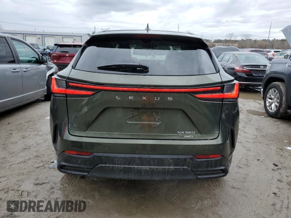 2024 Lexus NX 350 Premium с VIN 2T2GGCEZ6RC045901, выставлен на аукционе Copart как лот 47360355 с пробегом 29 951 миль миль и Списание • Salvage title. История ставок и продаж доступна на DreamBid. Изображение 6.