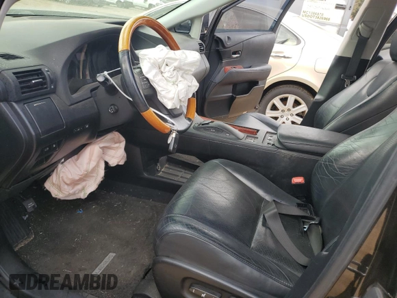2012 Lexus RX 350 with VIN 2T2ZK1BA2CC066391, listed as a Copart auction lot 60795115 with 153,269 mi miles and Salvage title. Bid and sale history available at DreamBid. Image 7.
