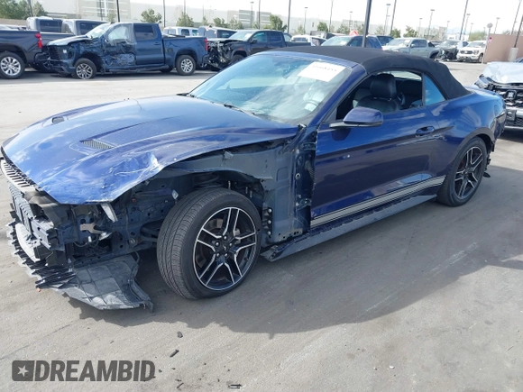 2018 Ford Mustang EcoBoost Premium with VIN 1FATP8UH6J5145514, listed as a IAAI auction lot 41668455 with 79,617 mi miles and . Bid and sale history available at carsss.com. Image 20.