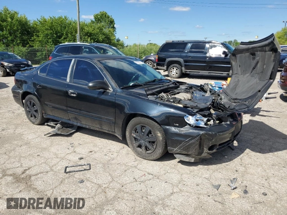 2004 Pontiac Grand Am SE1 with VIN 1G2NF52E54M501298, listed as a Copart auction lot 61025774 with 0 mi miles and Salvage Title. Bid and sale history available at carsss.com. Image 4.