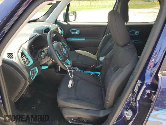 2020 Jeep Renegade Altitude with VIN ZACNJAB17LPK95978, listed as a Copart auction lot 57432225 with 35,690 mi miles and Salvage title. Bid and sale history available at DreamBid. Image 7.