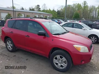 2008 Toyota RAV4 with VIN JTMZD35V885106406, listed as a IAAI auction lot 42006384 with 206,606 mi miles. Bid and sale history available at carsss.com. Image 1.
