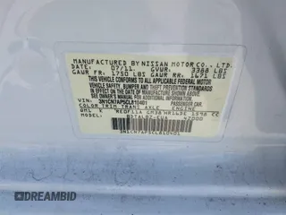2012 Nissan Versa SV with VIN 3N1CN7AP5CL810401, listed as a IAAI auction lot 42592190 with 197,815 mi miles and . Bid and sale history available at DreamBid. Image 9.