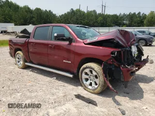 2020 Ram 1500 Big Horn z VIN 1C6SRFFT9LN206824, wystawiony jako Copart lot #59579635 z przebiegiem 64 141 mil mil oraz Nie do naprawy • Non repairable. Historia ofert i sprzedaży dostępna na DreamBid. Obrazek 4.
