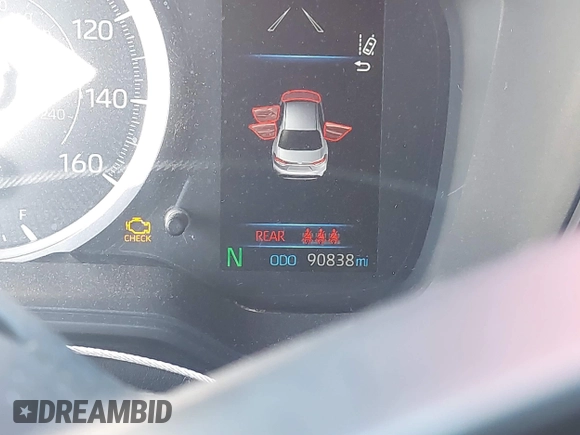 2020 Toyota Corolla LE with VIN JTDEPRAE5LJ106071, listed as a IAAI auction lot 41684256 with 90,838 mi miles and . Bid and sale history available at DreamBid. Image 16.