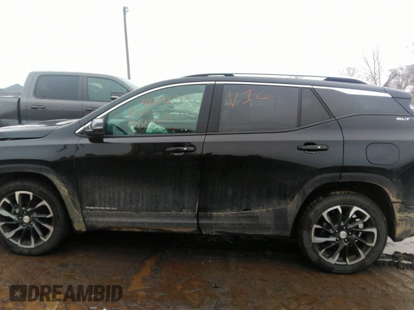 2023 GMC Terrain SLT with VIN 3GKALVEG5PL240709, listed as a IAAI auction lot 41496960 with 22,636 mi miles and . Bid and sale history available at carsss.com. Image 14.