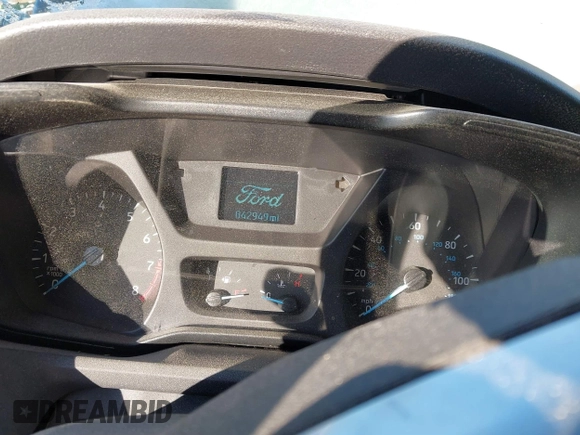2015 Ford Transit Cargo with VIN 1FTNE2CM5FKB24232, listed as a IAAI auction lot 41333965 with 42,949 mi miles and . Bid and sale history available at carsss.com. Image 7.