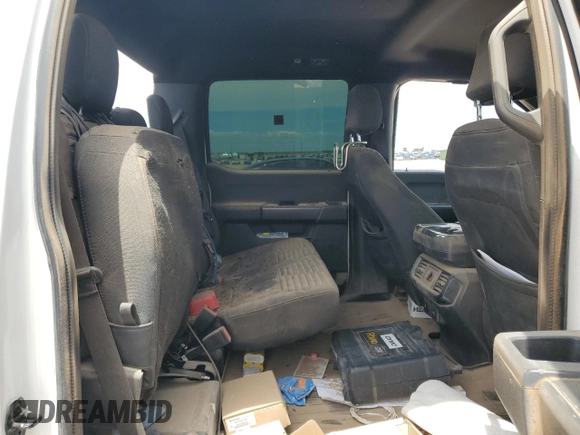 2022 Ford F-150 XL z VIN 1FTFW1E52NKD57923, wystawiony jako Copart lot #55446415 z przebiegiem 111 154 mil mil oraz Szkoda całkowita • Salvage title. Historia ofert i sprzedaży dostępna na DreamBid. Obrazek 10.