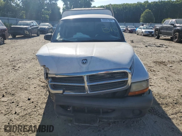 2004 Dodge Dakota with VIN 1D7FL16K14S554387, listed as a Copart auction lot 59397994 with 0 mi miles and Salvage Title. Bid and sale history available at carsss.com. Image 5.