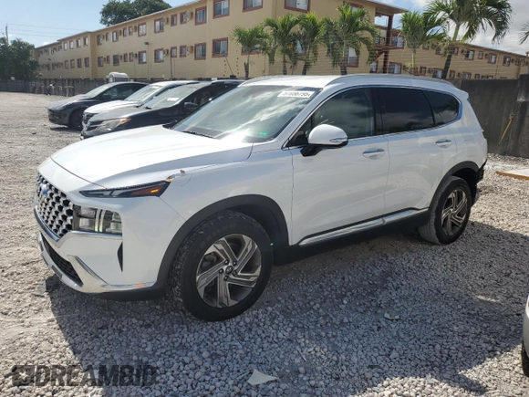 2021 Hyundai Santa Fe SEL z VIN 5NMS64AJ4MH320448, wystawiony jako Copart lot #57056795 z przebiegiem 30 767 mil mil oraz Nie do naprawy • Non repairable. Historia ofert i sprzedaży dostępna na DreamBid. Obrazek 1.