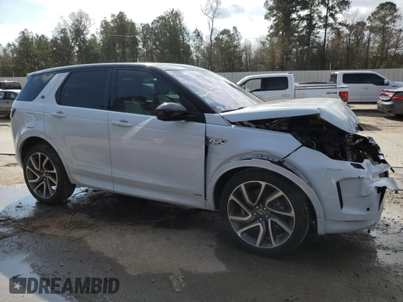 2021 Land Rover Discovery Sport S R-Dynamic with VIN SALCT2FX9MH882998, listed as a Copart auction lot 43280565 with 61,270 mi miles and Salvage Title. Bid and sale history available at carsss.com. Image 4.
