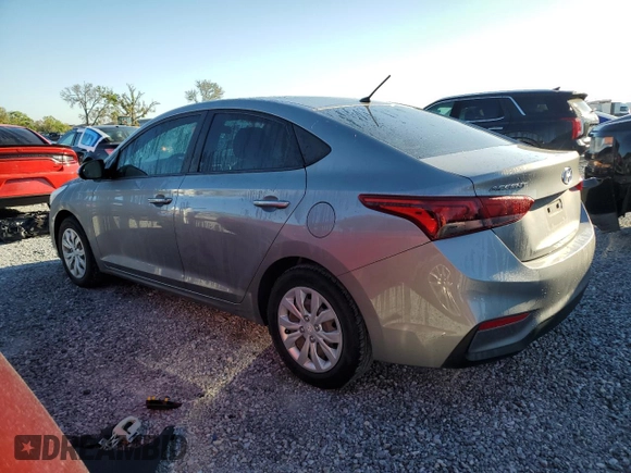 2022 Hyundai Accent SE with VIN 3KPC24A64NE184438, listed as a Copart auction lot 48431315 with 44,991 mi miles and Non Repairable. Bid and sale history available at carsss.com. Image 2.