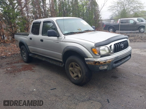 2001 Toyota Tacoma with VIN 5TEHN72N81Z840101, listed as a IAAI auction lot 42201024 with 133,958 mi miles and . Bid and sale history available at carsss.com. Image 1.