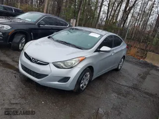 2011 Hyundai Elantra GLS PZEV with VIN 5NPDH4AE9BH027439, listed as a IAAI auction lot 41958232 with 1 mi miles. Bid and sale history available at carsss.com. Image 2.