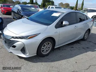 2021 Toyota Prius Prime LE with VIN JTDKAMFP7M3186870, listed as a IAAI auction lot 41524568 with NaN miles. Bid and sale history available at carsss.com. Image 2.