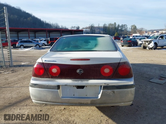 2001 Chevrolet Impala with VIN 2G1WF55E419134908, listed as a IAAI auction lot 41377284 with 100,444 mi miles and . Bid and sale history available at DreamBid. Image 16.