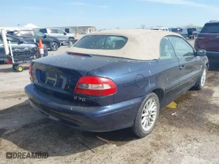 2000 Volvo C70 with VIN YV1NC56D1YJ011979, listed as a IAAI auction lot 41879498 with NaN miles. Bid and sale history available at carsss.com. Image 4.