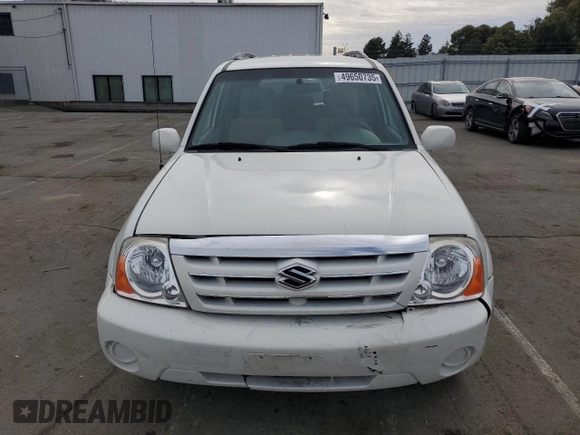 2004 Suzuki XL7 LX with VIN JS3TY92V844108854, listed as a Copart auction lot 49650735 with 201,373 mi miles and Salvage Title. Bid and sale history available at DreamBid. Image 5.