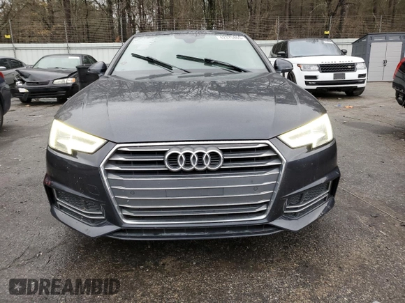 2017 Audi A4 Premium Plus with VIN WAULNAF4XHN021450, listed as a Copart auction lot 42375865 with 78,204 mi miles and Salvage Title. Bid and sale history available at carsss.com. Image 5.