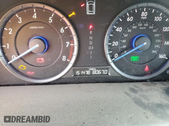 2010 Honda Accord Crosstour EX with VIN 5J6TF1H30AL005886, listed as a Copart auction lot 78068294 with 151,478 mi miles and Salvage Title. Bid and sale history available at carsss.com. Image 9.