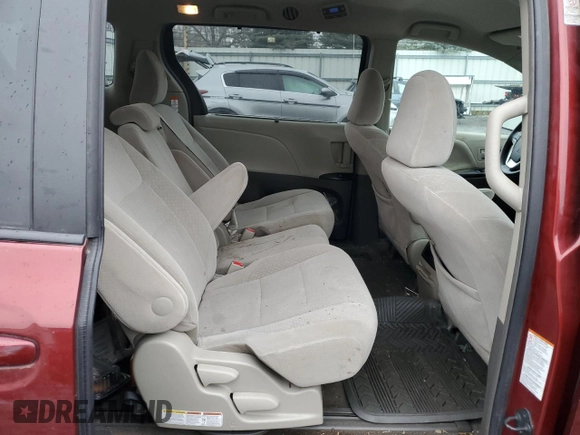 2015 Toyota Sienna LE AAS with VIN 5TDKK3DC5FS553953, listed as a Copart auction lot 47983395 with 64,830 mi miles and Salvage Title. Bid and sale history available at DreamBid. Image 11.