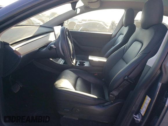 2022 Tesla Model Y Long Range with VIN 7SAYGDEE6NF331851, listed as a Copart auction lot 43600955 with 32,680 mi miles and Salvage Title. Bid and sale history available at DreamBid. Image 7.