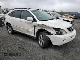 2006 Lexus RX 400h with VIN JTJHW31U960029748, listed as a Copart auction lot 51788795 with 177,076 mi miles and Salvage Title. Bid and sale history available at DreamBid. Image 4.