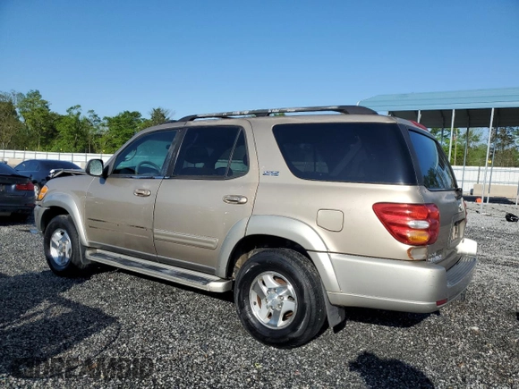 2003 Toyota Sequoia SR5 with VIN 5TDZT34A43S203154, listed as a Copart auction lot 52045635 with 304,402 mi miles and Salvage Title. Bid and sale history available at carsss.com. Image 2.