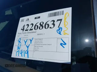 2023 Tesla Model 3 z VIN 5YJ3E1EA6PF694419, wystawiony jako IAAI lot #42268637 z przebiegiem 17 419 mil mil oraz . Historia ofert i sprzedaży dostępna na DreamBid. Obrazek 19.