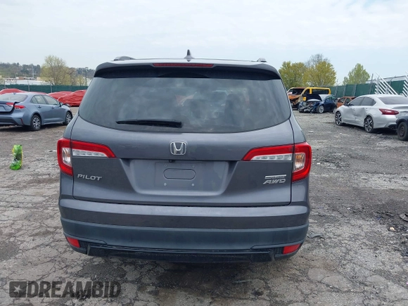 2021 Honda Pilot Special Edition with VIN 5FNYF6H25MB078596, listed as a IAAI auction lot 42033012 with 70,467 mi miles and . Bid and sale history available at DreamBid. Image 16.