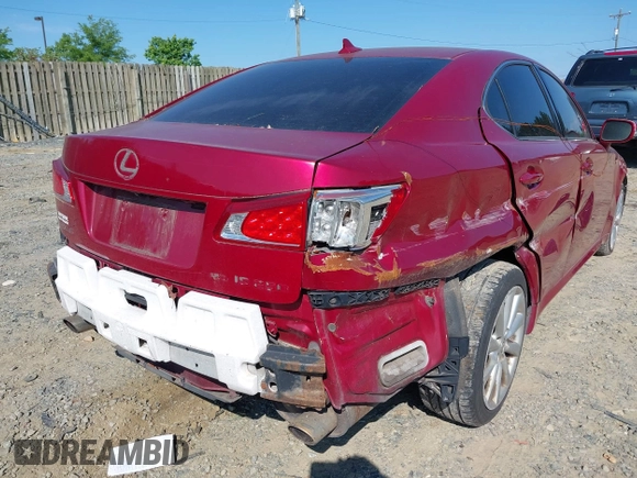 2010 Lexus IS 250 with VIN JTHCF5C27A5042660, listed as a IAAI auction lot 42225646 with 178,803 mi miles and . Bid and sale history available at DreamBid. Image 17.