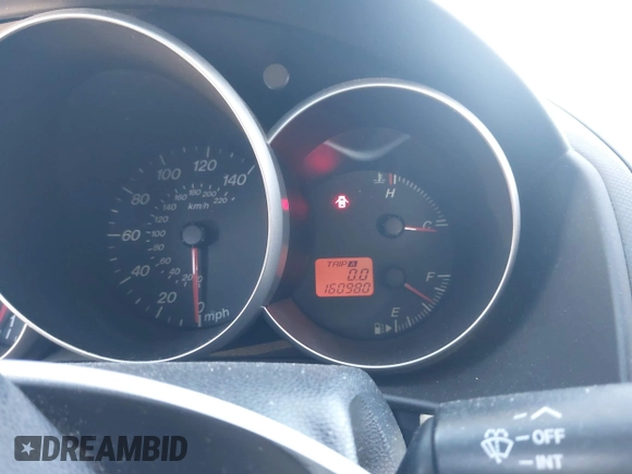 2004 Mazda 3 i with VIN JM1BK12F841124933, listed as a IAAI auction lot 41831640 with 160,980 mi miles and . Bid and sale history available at DreamBid. Image 7.