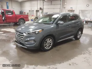 2017 Hyundai Tucson SE Plus with VIN KM8J3CA40HU445272, listed as a IAAI auction lot 41282515 with 70,698 mi miles. Bid and sale history available at carsss.com. Image 2.