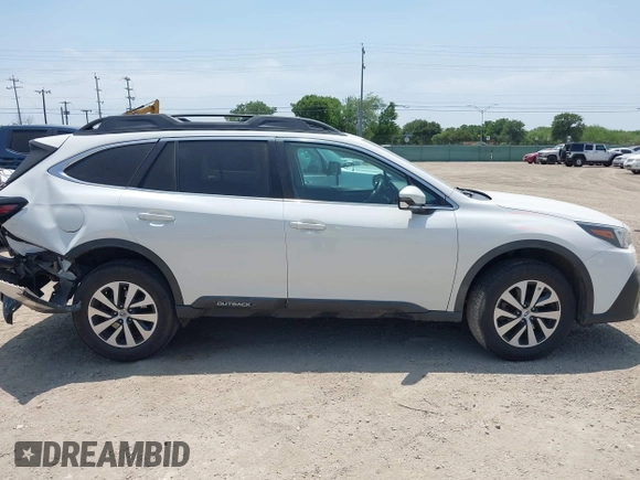 2020 Subaru Outback Premium with VIN 4S4BTACC7L3195766, listed as a IAAI auction lot 42299015 with 82,260 mi miles and . Bid and sale history available at DreamBid. Image 13.