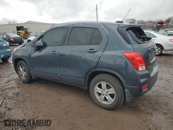 2021 Chevrolet Trax LS with VIN KL7CJNSB1MB347897, listed as a Copart auction lot 52775545 with 37,542 mi miles and Salvage Title. Bid and sale history available at carsss.com. Image 2.