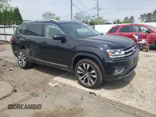2019 Volkswagen Atlas SEL Premium z VIN 1V2NR2CAXKC620253, wystawiony jako Copart lot #56583635 z przebiegiem 57 734 mil mil oraz Szkoda całkowita • Salvage title. Historia ofert i sprzedaży dostępna na DreamBid. Obrazek 4.