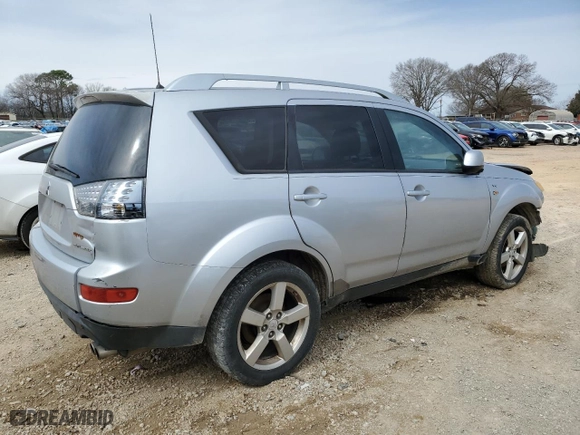 2008 Mitsubishi Outlander XLS with VIN JA4MS41X68Z007793, listed as a Copart auction lot 47955635 with 183,771 mi miles and Salvage Title. Bid and sale history available at carsss.com. Image 3.