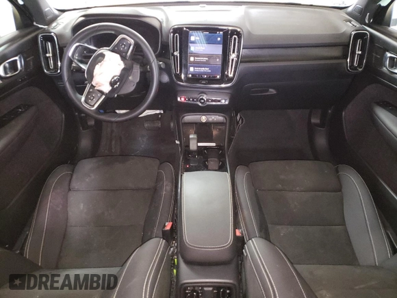 2023 Volvo C40 Recharge Pure Electric Ultimate with VIN YV4ED3GM6P2066097, listed as a Copart auction lot 80301104 with 43,982 mi miles and Salvage Title. Bid and sale history available at carsss.com. Image 8.